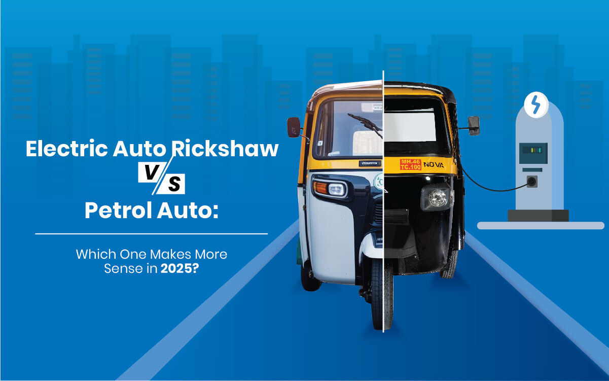 You are currently viewing Electric Auto Rickshaw vs Petrol Auto: Which One Makes More Sense in 2025?