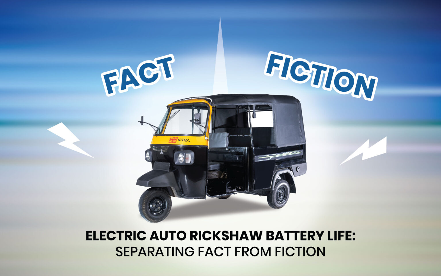 Electric Auto Rickshaw Battery Life: Facts vs Myths